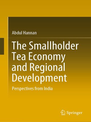 cover image of The Smallholder Tea Economy and Regional Development